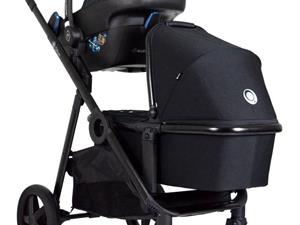 qtus DuetPro Kinderwagen Black  new model